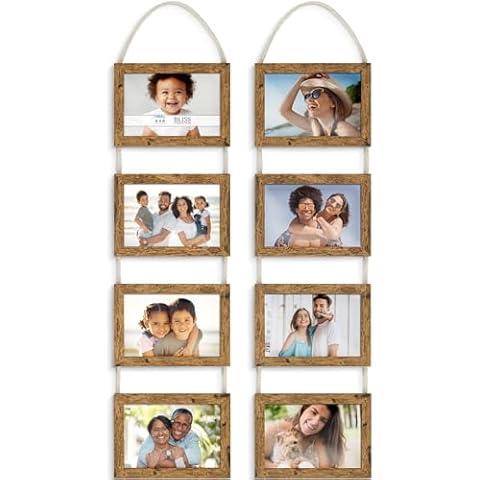 Icona Bay Bliss Collection 4x6 Wall Hanging Picture Frames Cover