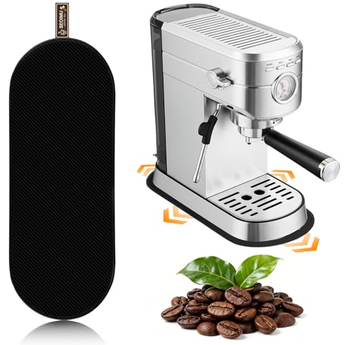 Gleitpad für CASABREWS CM5418 Espresso Siebträgermaschine beidseitige Design Gleitunterlage mit Aufhängeschlaufe leicht zu reinigen schützt die Küchenarbeitsfläche robuste Matte für CASABREWS