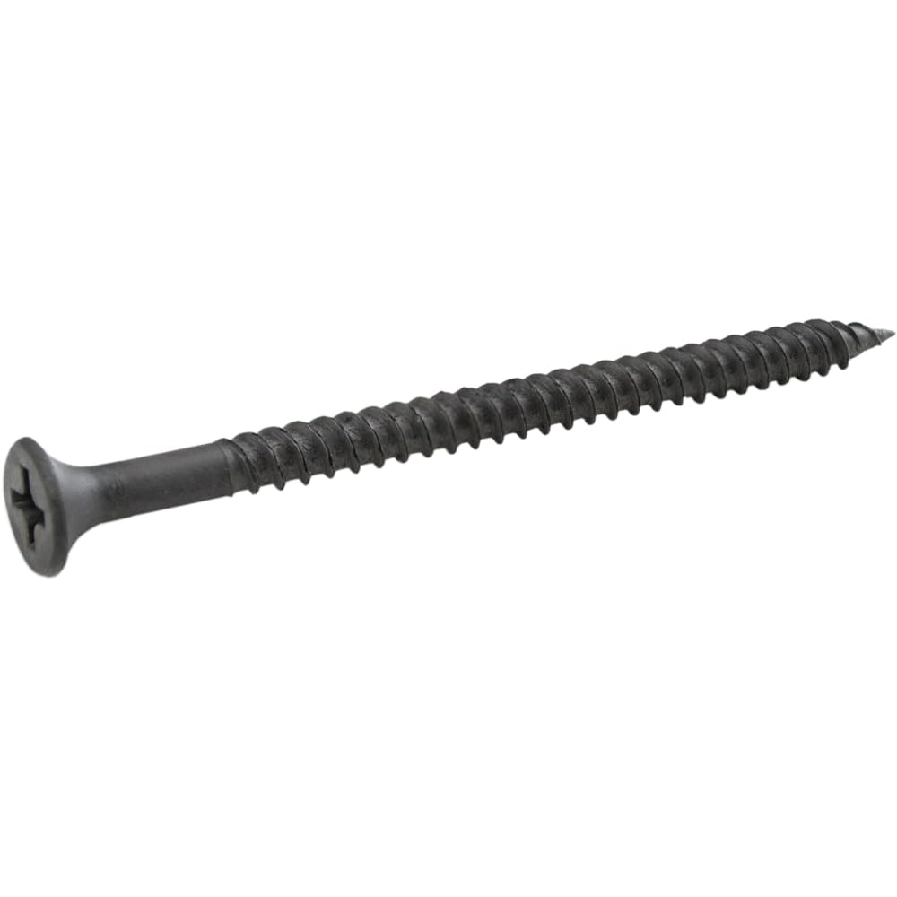 Grip-Rite 212dws1 2 – 1/2-inch 8 tornillos para yeso con (cabeza de rosca fina, 1 libra