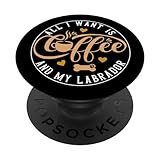 Photo Gallery all i want is coffee and my chocolate lab - divertente amante dei cani popsockets popgrip intercambiabile Photo Gallery all i want is coffee and my chocolate lab - divertente amante dei cani popsockets popgrip intercambiabile
