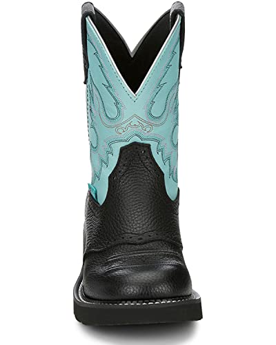 Justin Women's Gypsy Western Boot Round Toe Black 10 M #TOP3