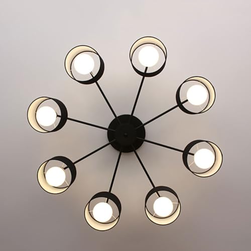 Lámpara de araña granja de 3 luces E27 para salones modernos 5