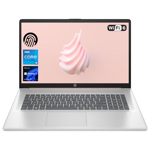 HP i5 17.3" FHD Business Laptop, Intel Core i5-1334U, 16GB RAM miniatura 1