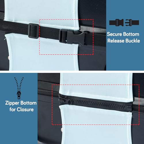 Image of HOKIPO Suitcase Covers for Trolley Suitcase, 220gsm Durable and Washable, Medium (21-22inch) - Road Trip (AR-6344-D13)