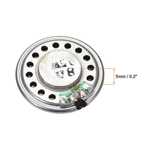Altavoz de 8 ohmios uxcell con sonido nítido para intercomunicador 3