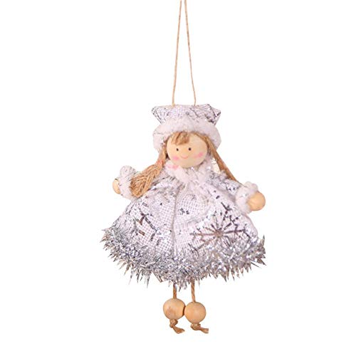 flower205 Décorations D'arbres De Noël Ornement, Noël Nouveau Ange Mignon Santa Santa Doll Décoration De Noël Pendentif Creative Ornements D'arbres De Noël Décoration De Noël pour La Maison Cover