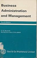 Business Administration and Management 0852582404 Book Cover