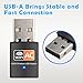 Imagen de AC600 Mini Antena WiFi USB, Dual Band 5GHz