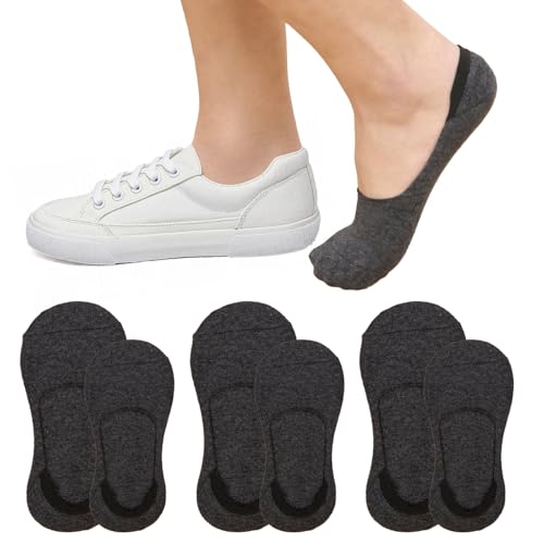 No-Show Socks for Women Soft Invisible Socks for Sneakers Non-Slip Socks