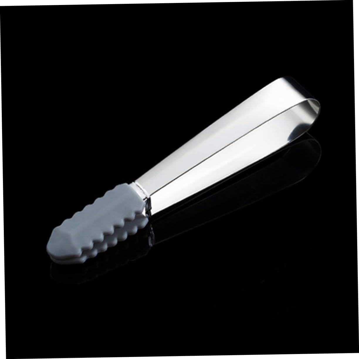 Versatile Stainless Steel Ice Cube Clamp Mini Food Tongs for Pasta Candy Sugar Cubes Bbq Accessories