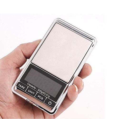 Digitalwaage, LCD-Hintergrundbeleuchtung, 300 g x 0 01 g, digitale Schmuckwaage, Gewicht: Gramm, Taschenwaage