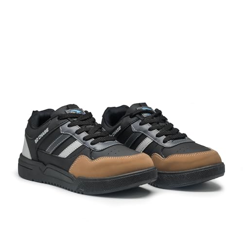 Image of ASIAN Men CRUZER-01 Stylish Casual Mid Top Sneakers and Trendy Shoes with Laces for Men & Boys | Perfect for Wearing to Outings, and Comfortable All-Day Use, Stylish and Durable