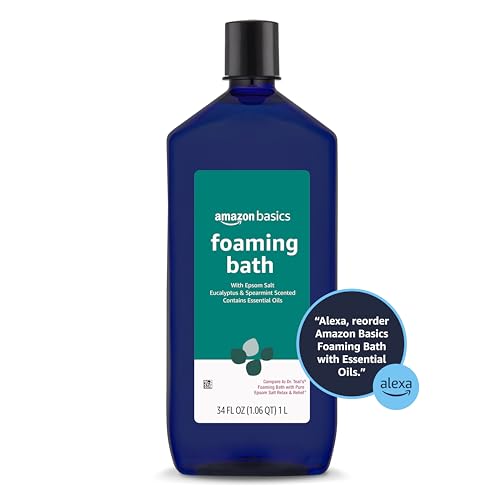 Amazon Basics Eucalyptus & Spearmint Scented Foaming Bath With Essential Oils thumb #3
