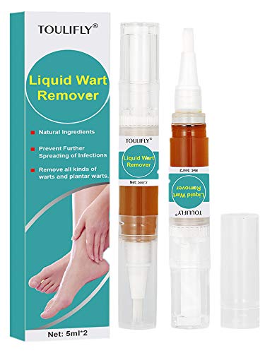 Wart Remover,Foot Wart Remover,Plantar Wart Remover,Wart Remover Liquid Pen Corn Callus Remover Liquid for Common Warts Plantar Corn Callus Stops Wart Regrowth