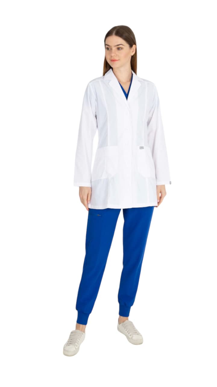 Alexis Lab Coat Smart Lab (White, XS)