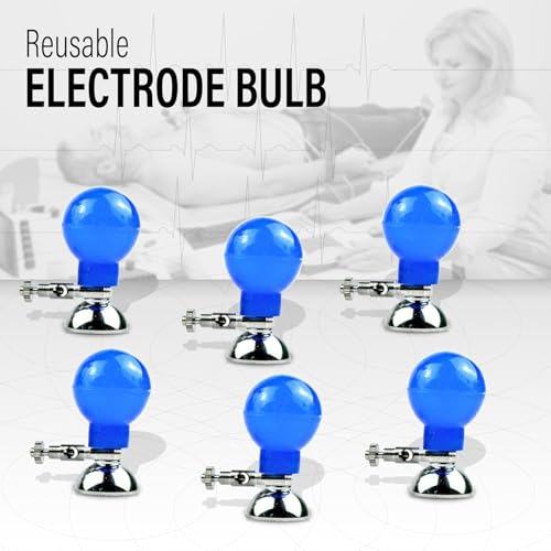 Image of OTICA ECG /EKG chest Suction Ball Electrode - Adult Size (6 PCS /Set)