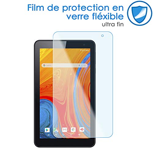Vetro Flessibile 9H Per Tablet VanKYO MatrixPad Z1 7'' - Antigraffio E Trasparente - 4
