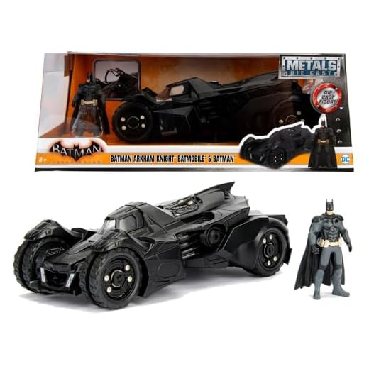 Batmóvil metal 1:24 Arkham Knight (Jada 253215004)