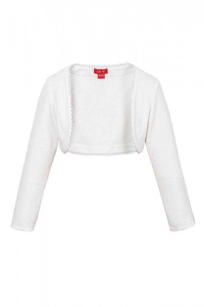 La-V Giacca da Ragazza Blazer Cardigan
