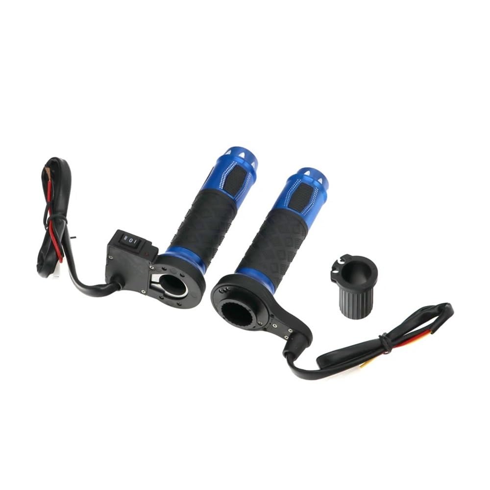 Cubre puños calefactables de 12V y 22 mm para manillar de moto y scooter 7