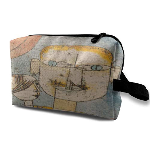 ZZguowuque Makeup Bags For Women,Travel Makeup Bag,Small Cosmetic Bag Adam Little Eve By