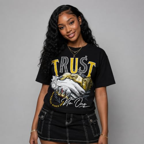Image of DopeSkill Graphic Tee Streetwear Hip Hop Hypebeast Unisex T-Shirt Sneaker Colour Matching Shirts Rapper Mouth