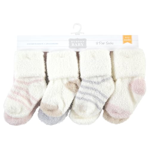 Image of Hudson Baby Girls' Basic Socks,