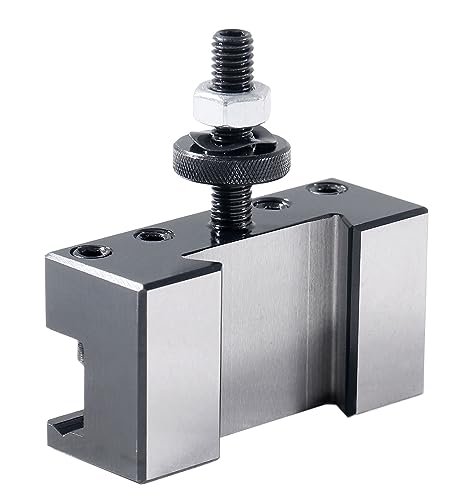 Image of Accusize Industrial Tools Oxa Boring, Turning and Facing Tool Holder for Mini Lathe and 1 /2'' Tools, Style 2, 0250-0002