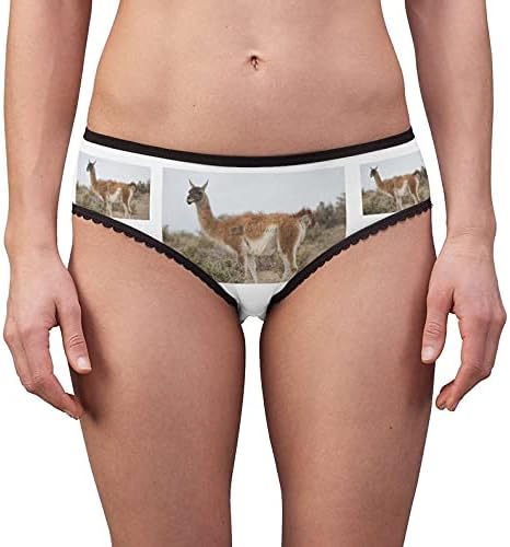 Guanaco Munching Panties, Guanaco Munching Underwear, Briefs, Cotton Briefs, Funny Underwear, Panties For Women