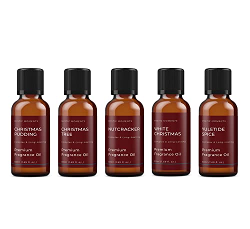Coffret Huiles Parfumees Noel Mystic Moments : 5x50ml de douceur pour l'hiver
