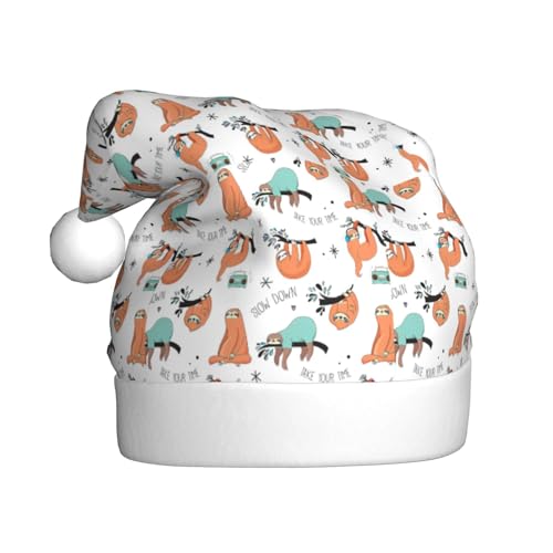 YBGHDAA Brauner Faultier-Druck für Erwachsene,...