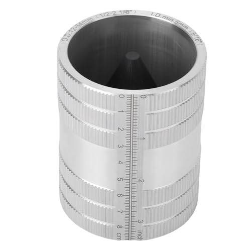 Oreilet 5/16 Pulgadas a 2-1/8 Pulgadas de Metro Interno Tubo Interior, Aluminio Tubería Herramienta Chaflán Alero Plomería para Tuberías PVC Aluminio Cobre Acero Inoxidable 12-54 Mm