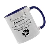 Für Links und Rechtshänder: Der Druck ist beidseitig auf der Tasse zu finden, wodurch diese Kaffeetasse für Links- sowie Rechtshänder geeignet ist.