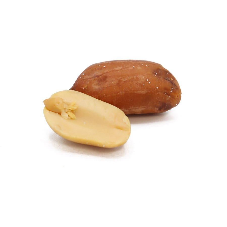 C.J. Dannemiller Spanish Peanuts, Bulk 30 LB Box, Shelled, Roasted, Unsalted Peanuts Great For Snacking, Trail Mix, Cooking