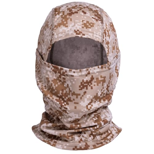Image of Camo Balaclava Ski Face Mask UV Protector for Man and Women Hunting Fishing Motorcycle Windproof&Military Tactical