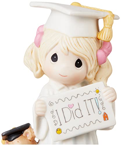Precious Moments - Celebrating Graduate with Teddy Bear, Collectible Porcelain Figurine, Ideal Graduation Gift, 17314 - Image 5