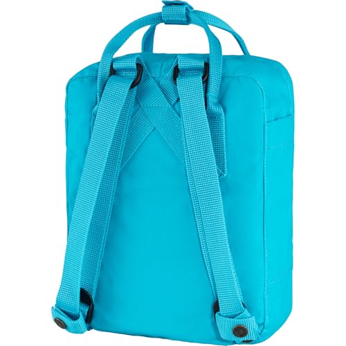 Image of Fjallraven Kanken Mini Backpack - Compact Everyday Carry, Durable Vinylon Fabric - Travel, Deep Turquoise