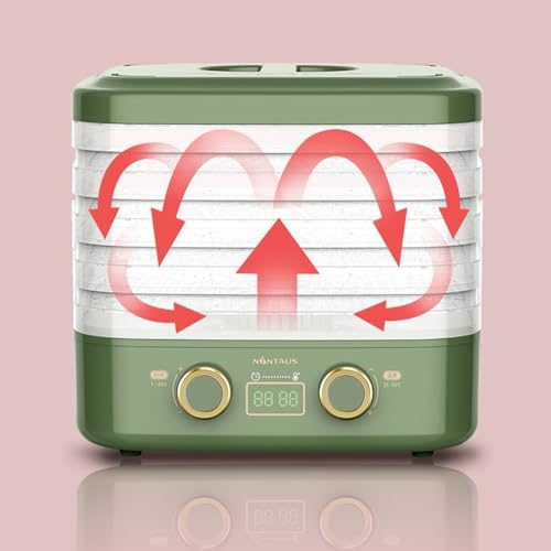 Desidratador de Alimentos com Temporizador Digital Ajustável e Controle de Temperatura Preservador E