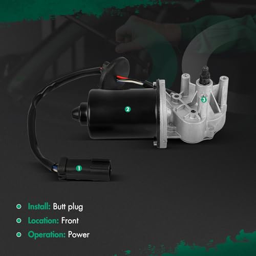 Image of SCITOO Front Driver Side Windshield Wiper Motor Replacement for Chrysler for Concorde 1993-1997, for LHS 1994-1997, for New Yorker 1994-1996, for Dodge for Intrepid 1993-1997