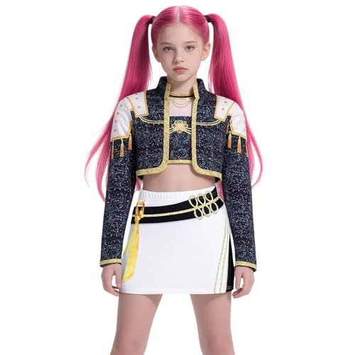 Demon Costume Cute Stage Anime Cosplay for Girls Party Performance Halloween Outfits Birthday Gift