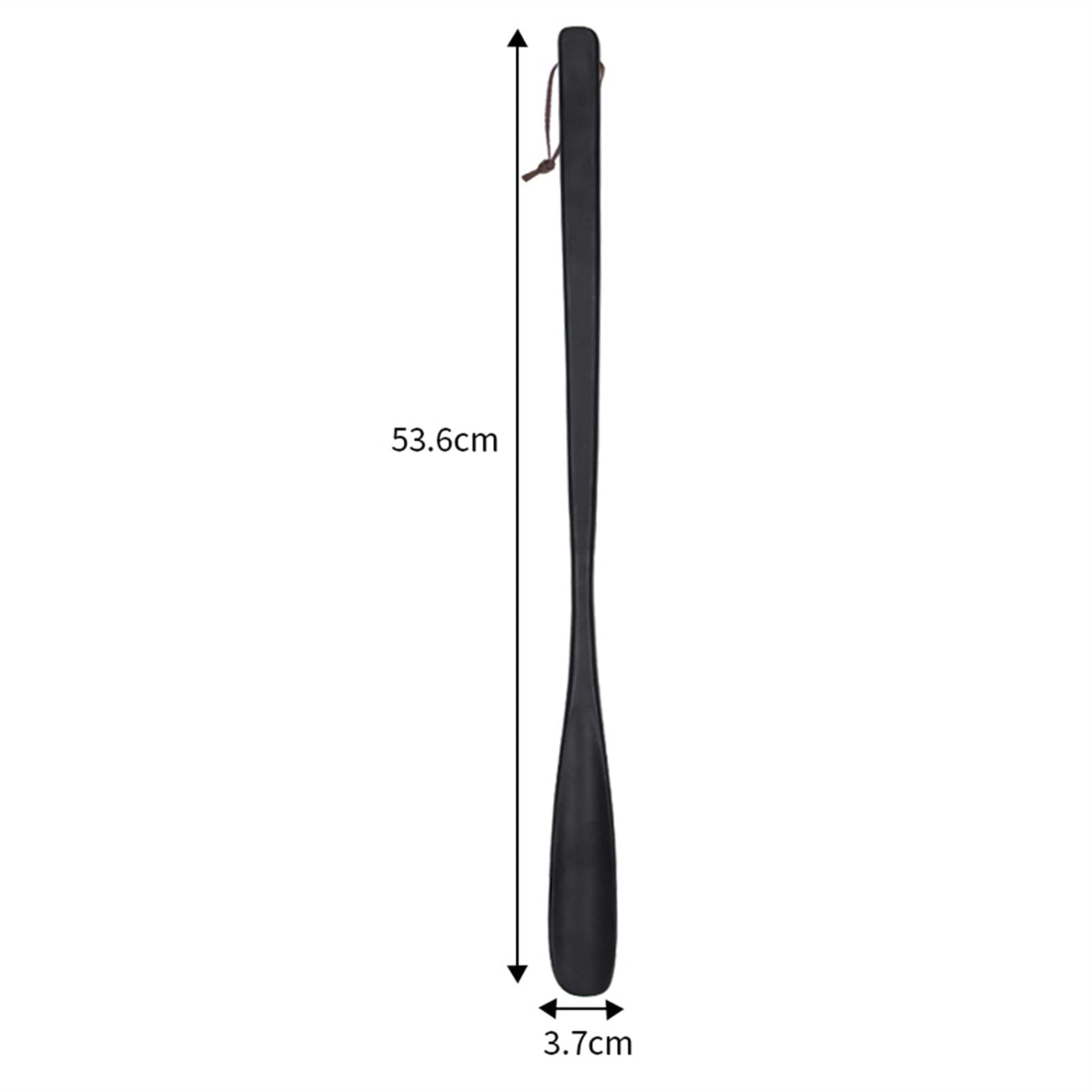 Calzador, Calzador de Madera, Mango Largo, Calzador, Adecuado for Suministros de Hotel, hogar y Uso Diario Calzador Mango Largo(Black)