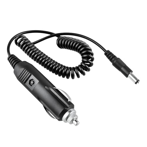 DC Car Charger Adapter Compatible with Furrion FOS07TADS Vision S Monitor Power Supply Cable, Compatible with FOS48TA-BL FOS48TAPK-BL Hitch Wireless Backup Camera 7 inch Screen Display