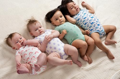 MONICA + ANDY Baby Organic Short Sleeve Jack + Jill Bodysuit3