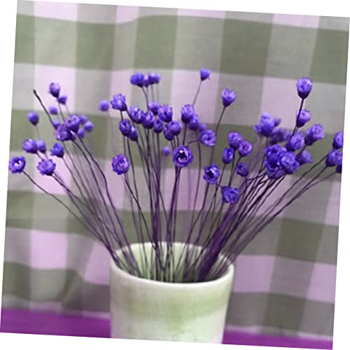 30pcs Mini Flores de Margarita Secas Artificiales miniatura 3