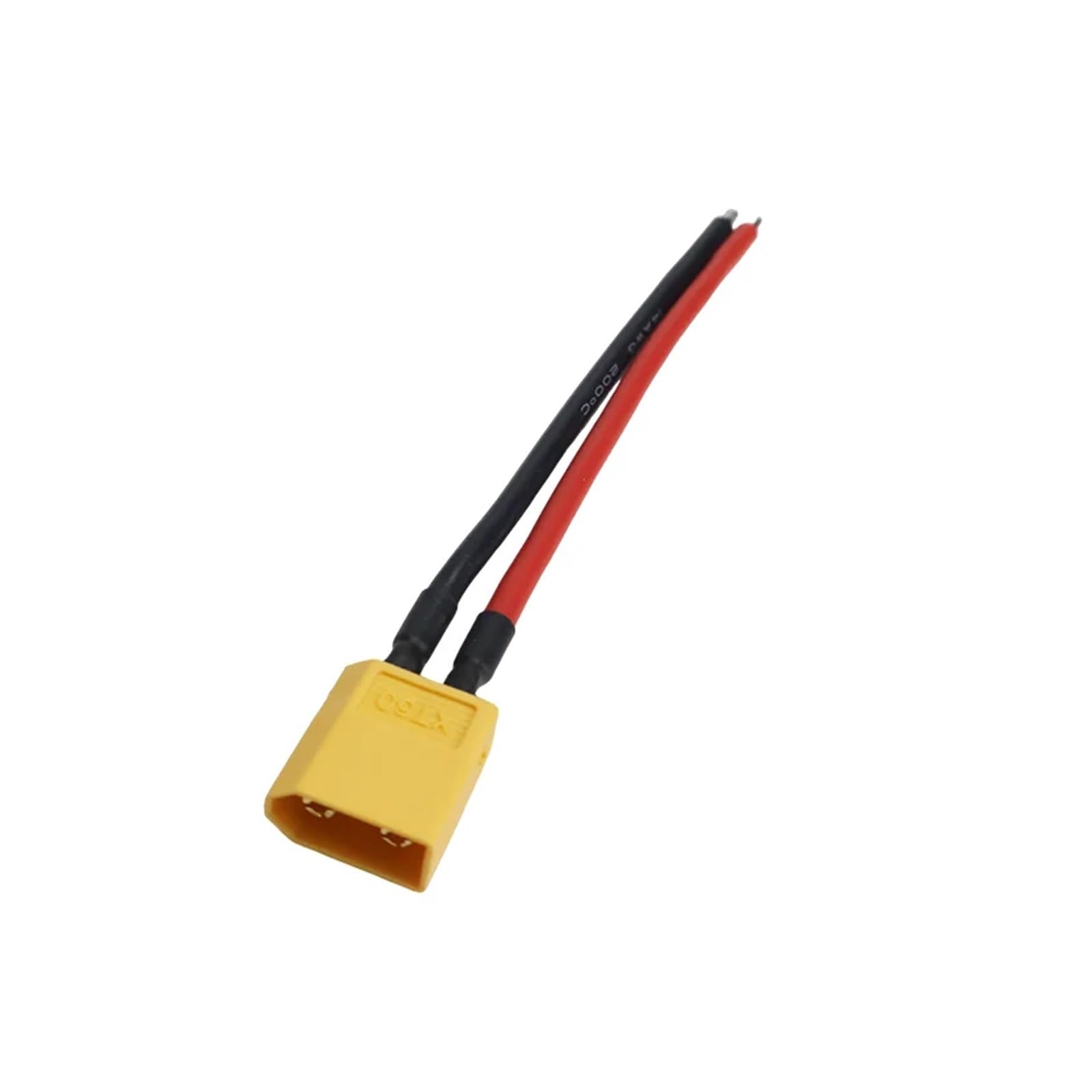 4 connettori XT60 maschio femmina per batteria – 10 cm 14 AWG cavo in silicone per RC aereo Lipo ESC FPV Drone Expand (XT60 femmina, 4 pezzi)