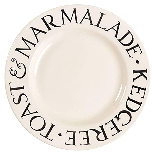 Emma Bridgewater Black Toast Plate 8.5 by Emma