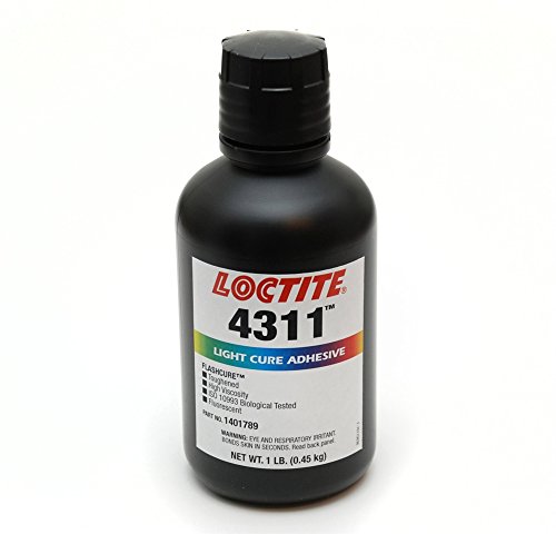 Loctite 1401789 4311 Flashcure Light Cure Instant Adhesive, 1 lb. Bottle