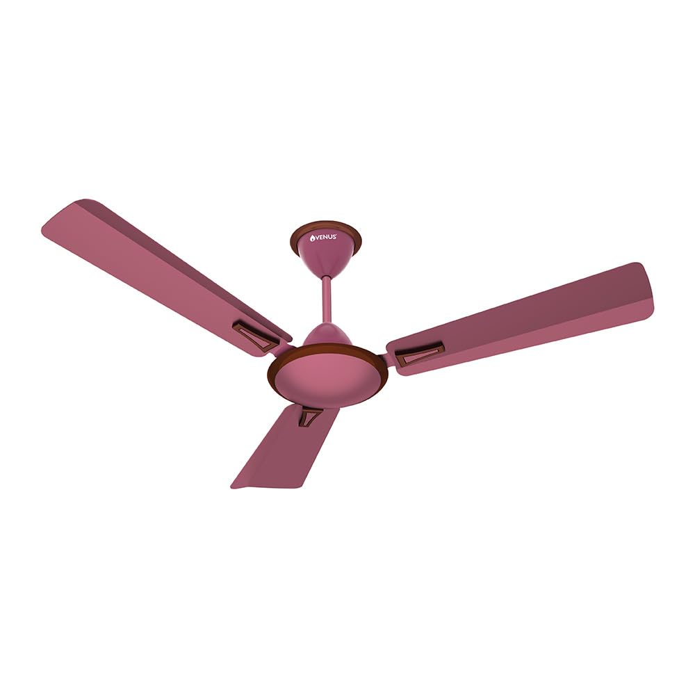 VENUS Adorna Anti Dust AA1200 Ceiling Fan For Living Room | 1200mm | 50W | BEE Star rating - 1 Star | Dust-Resistant | ISI Certified | 2 Years Guarantee (BLUSH PINK)-picture-29