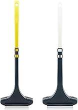 2-in-1 Mesh Cleaning Brush with Squeegee – Multipurpose Window Glass Cleaner with Soft Scrub Head & Rubber Wiper for Home, Kitchen & Car (1)