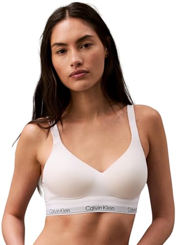 Calvin Klein Damen BH Bralette Lift Stretch, Weiß (White), M